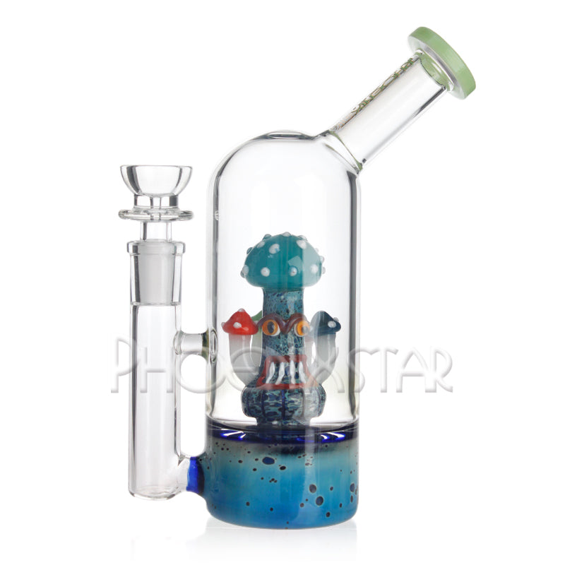 Mushroom Bong - Phoenix Star 8" Dab Rig Bong