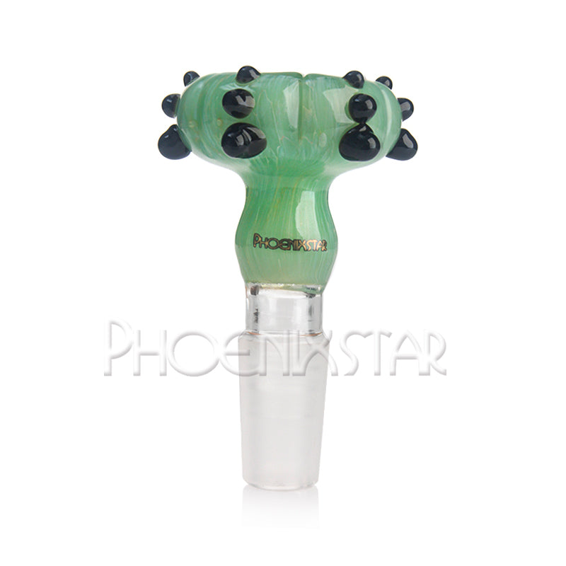 14mm Slide Bowl For Bong - Phoenix Star American Glass Rod Bowl