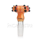 14mm Slide Bowl For Bong - Phoenix Star American Glass Rod Bowl