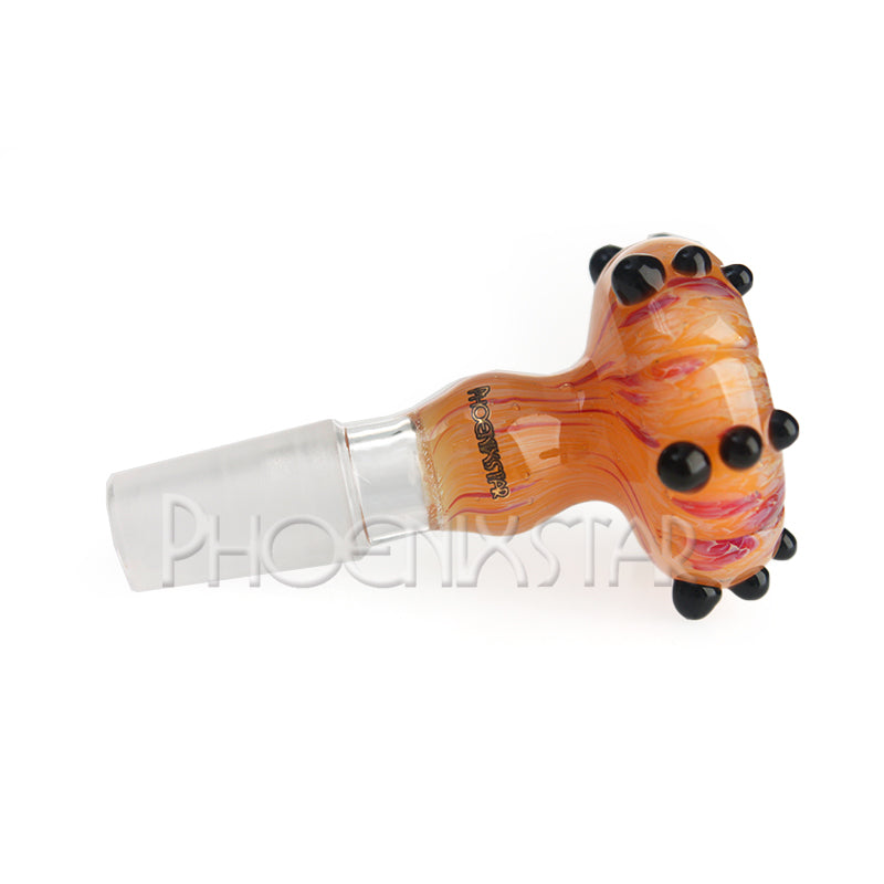 14mm Slide Bowl For Bong - Phoenix Star American Glass Rod Bowl