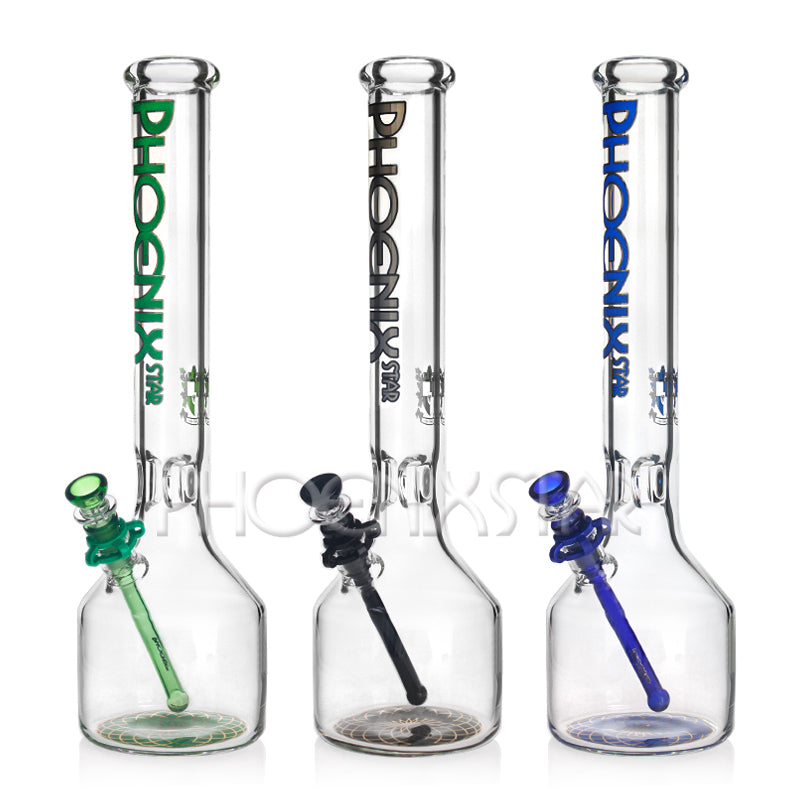 Phoenix Star Bong 18" Beaker Bong Thick Bong