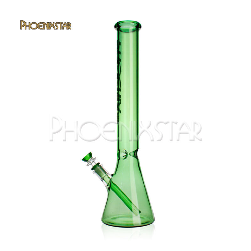 Phoenix Star Bong Beaker 18" Green Bong Thick