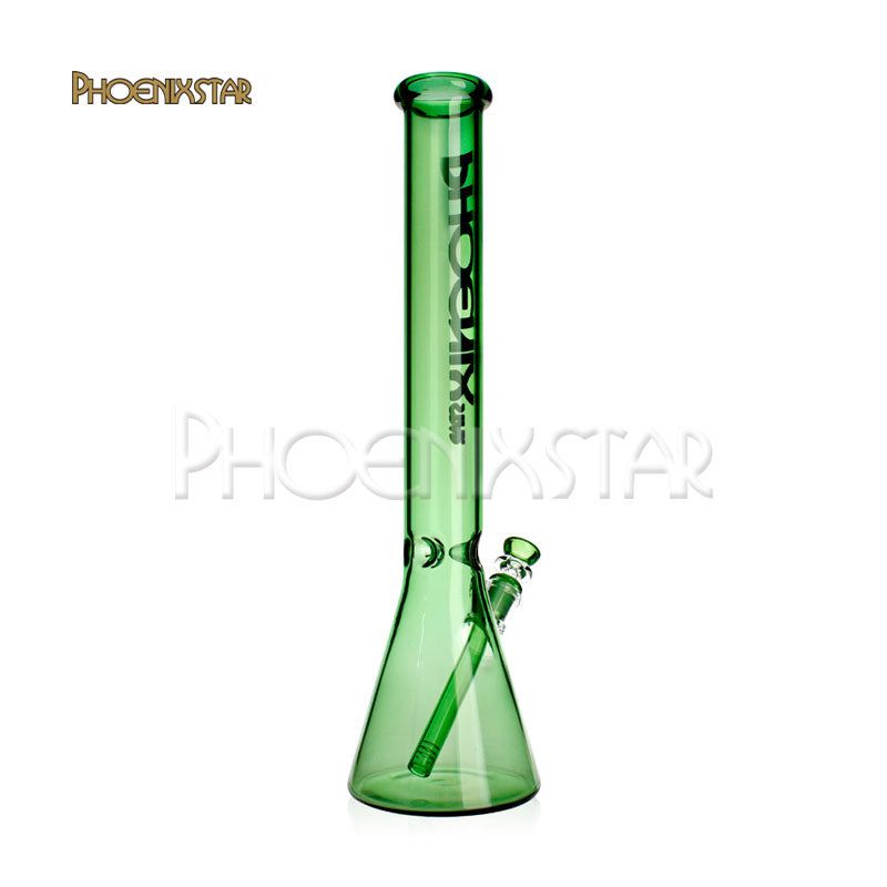 Phoenix Star Bong Beaker 18" Green Bong Thick