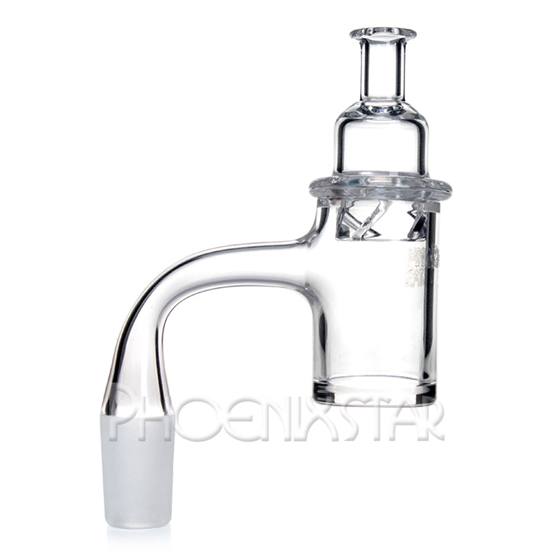 Quartz Banger & Carb Cap 14mm Male Seamless