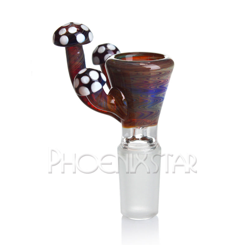 Slide Bowl For Bong 14mm Mushroom Slide Bowl Phoenix Star Brand