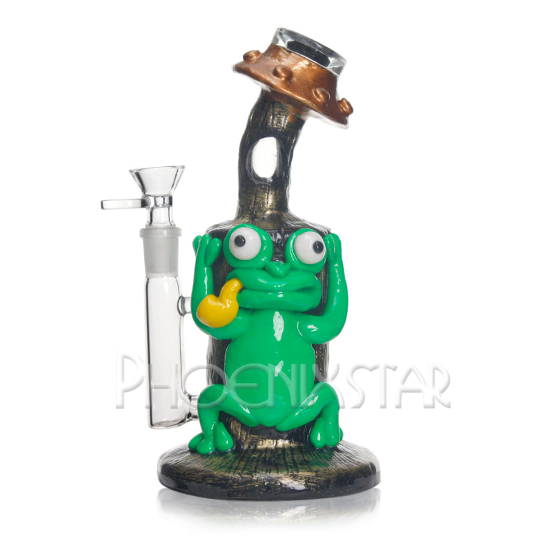 Bong Frog Bong 9" 3d Bong Monster