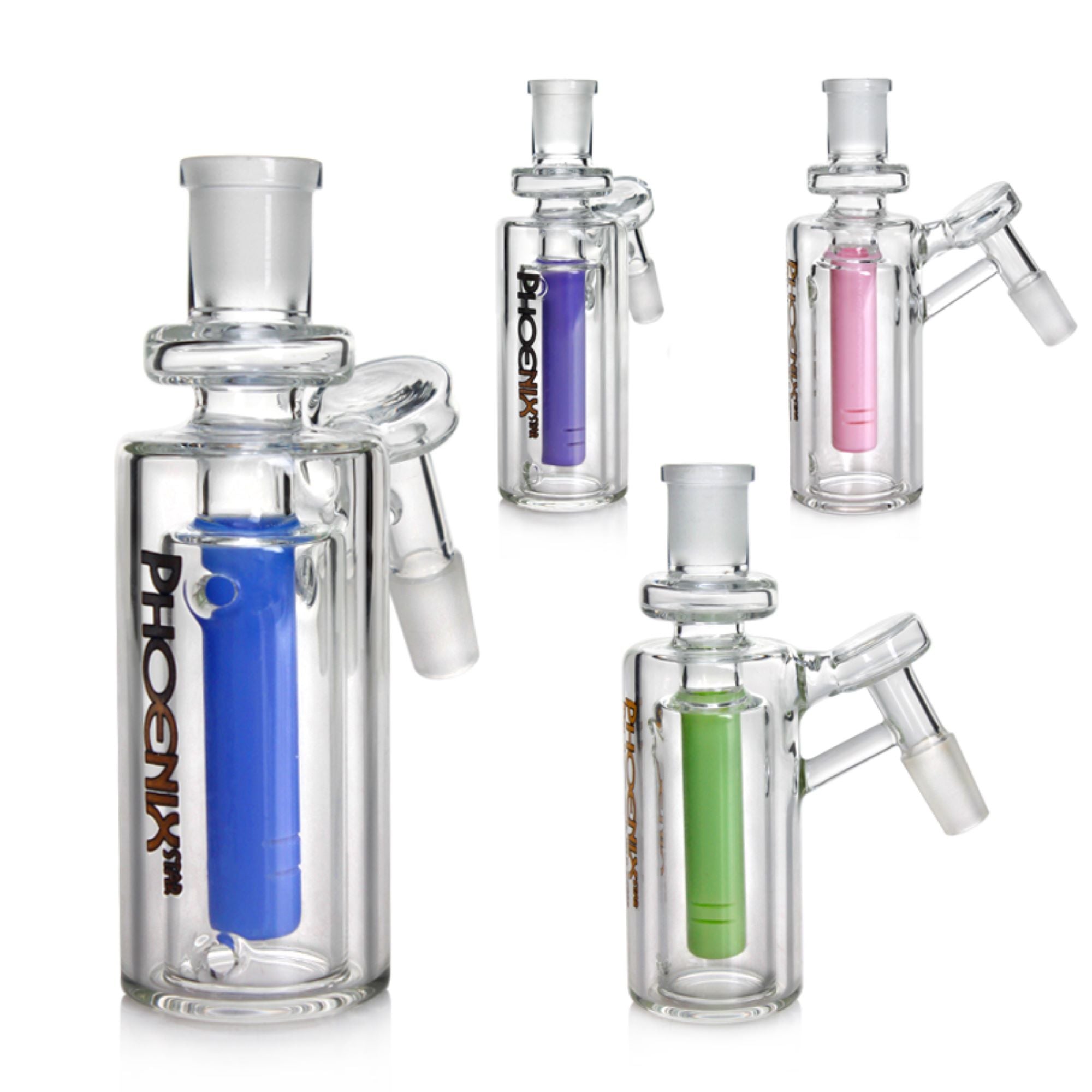 ash catcher 14mm 45 degree phoenix star showerhead perc 14mm 45 degree ash catcher 