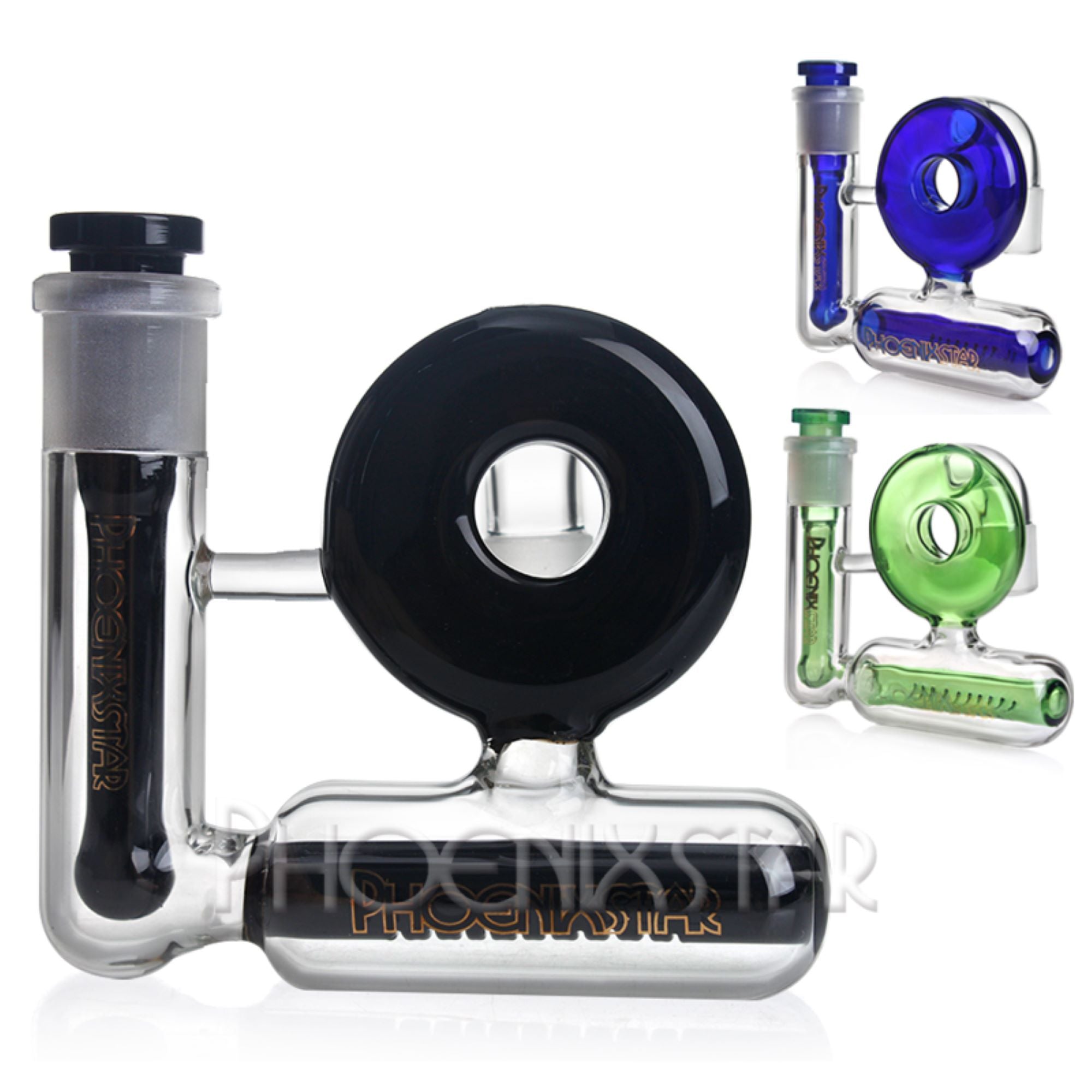 AsH CATCHER RECYCLER 18MM 90 DEGREE PHOENIX STAR