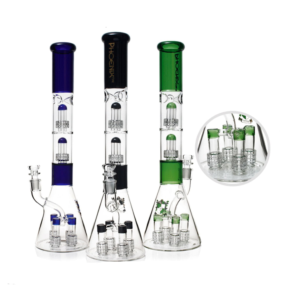 bong 18 inch 4 matrix perc phoenix star