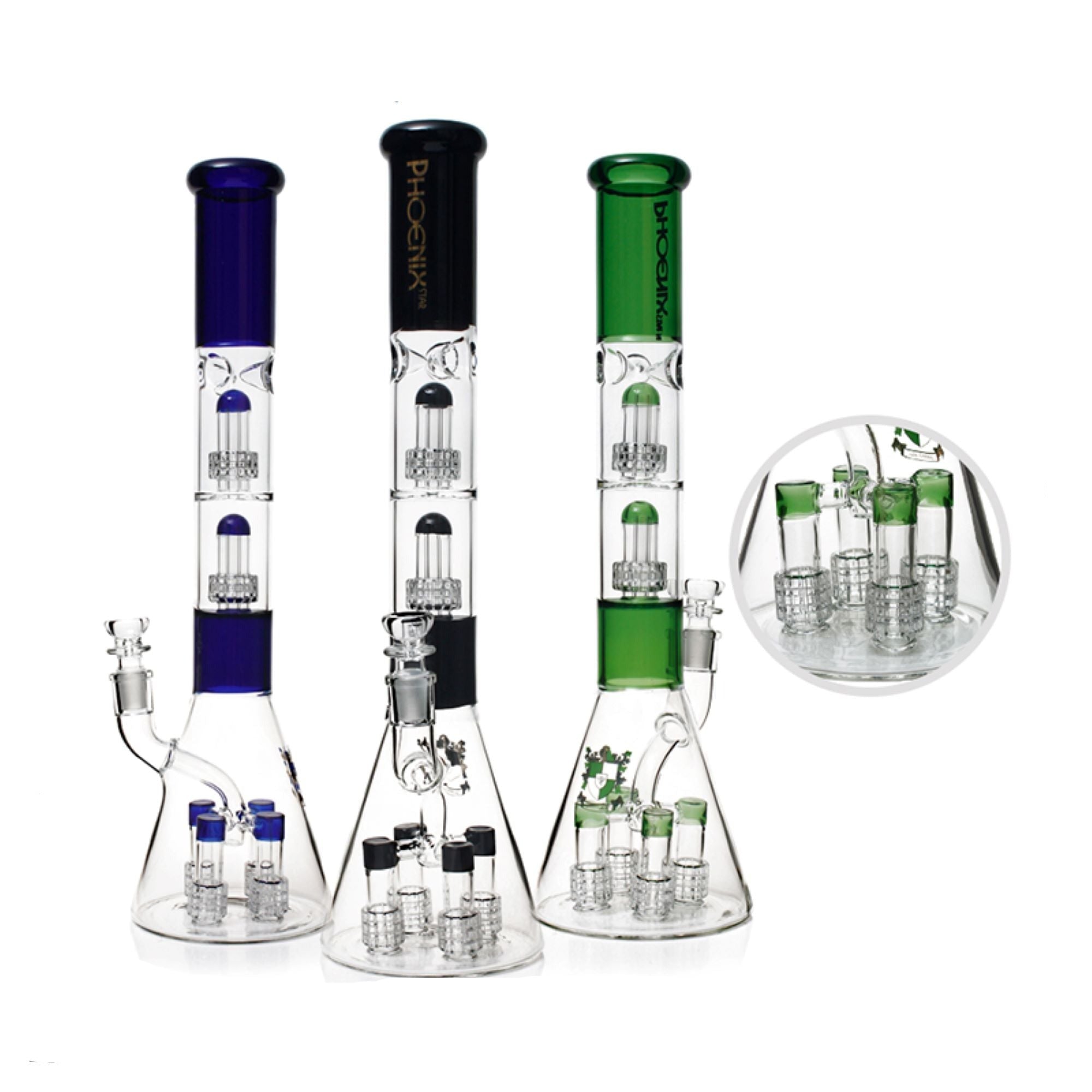 bong 18 inch 4 matrix perc phoenix star