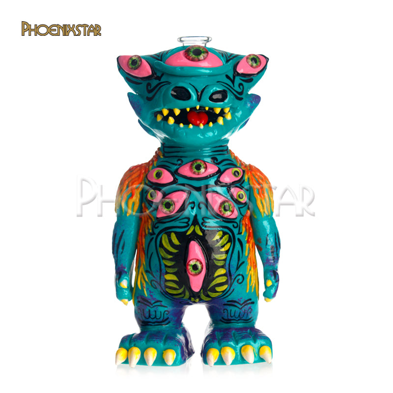 Monster Bong Dab Rig Trippy Mini Bong Dab Rig