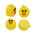 dab puck rubber ducky dab container silicone dab jar