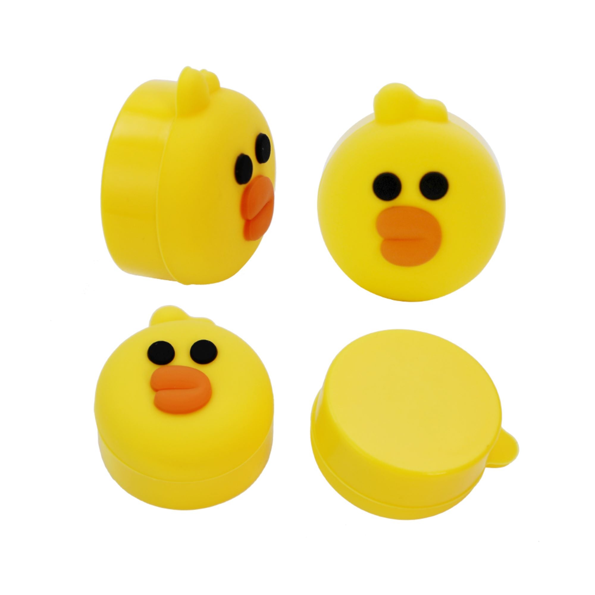 dab puck rubber ducky dab container silicone dab jar