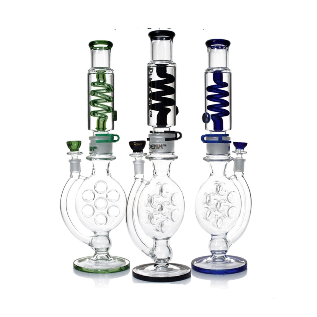 freezable bong glycerin bong phoenix star swiss perc