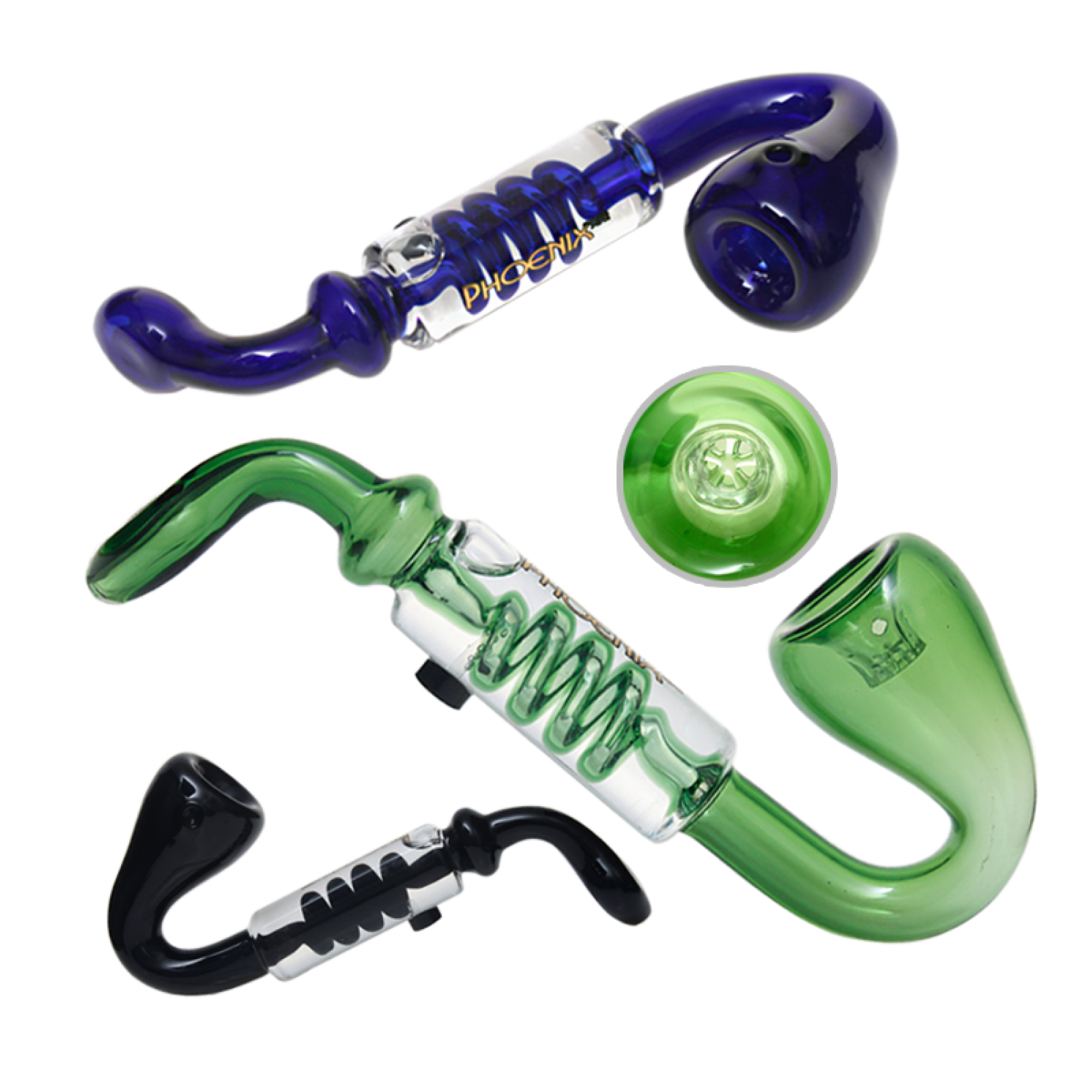 freezable sherlock pipe phoenix star bong freezable bong glycerin bong
