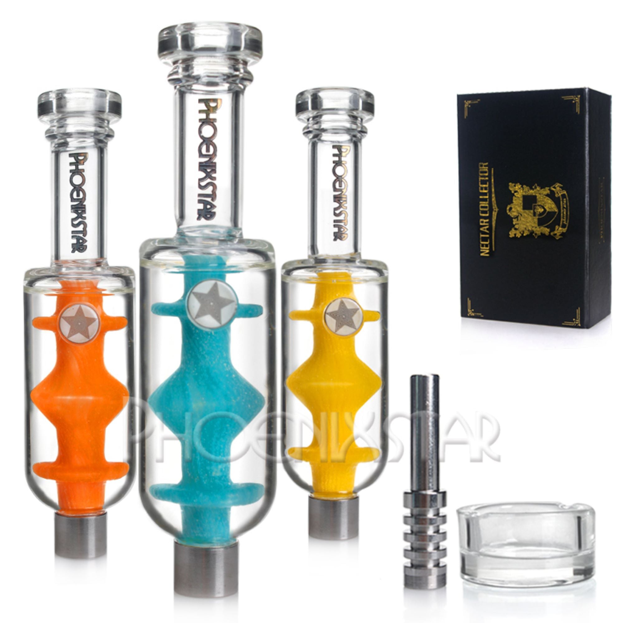 Nectar Collector Dab Straw Freezable Coil Phoenix Star