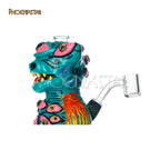 Monster Bong Dab Rig Trippy Mini Bong Dab Rig