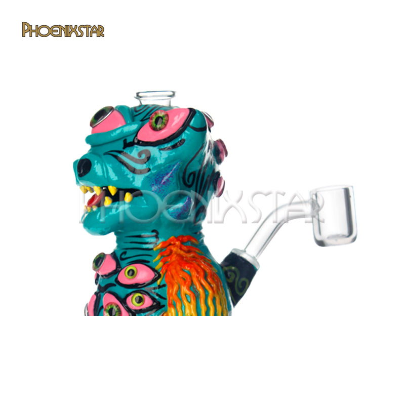 Monster Bong Dab Rig Trippy Mini Bong Dab Rig