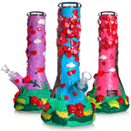 girly bong heart bong slide bowl 14mm bong hearts bong roses bong