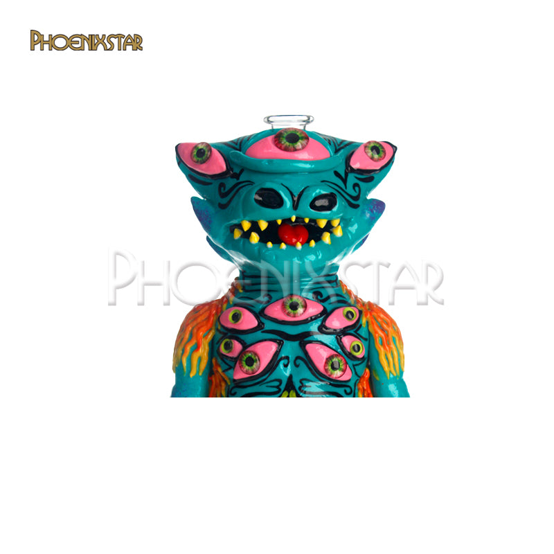 Monster Bong Dab Rig Trippy Mini Bong Dab Rig