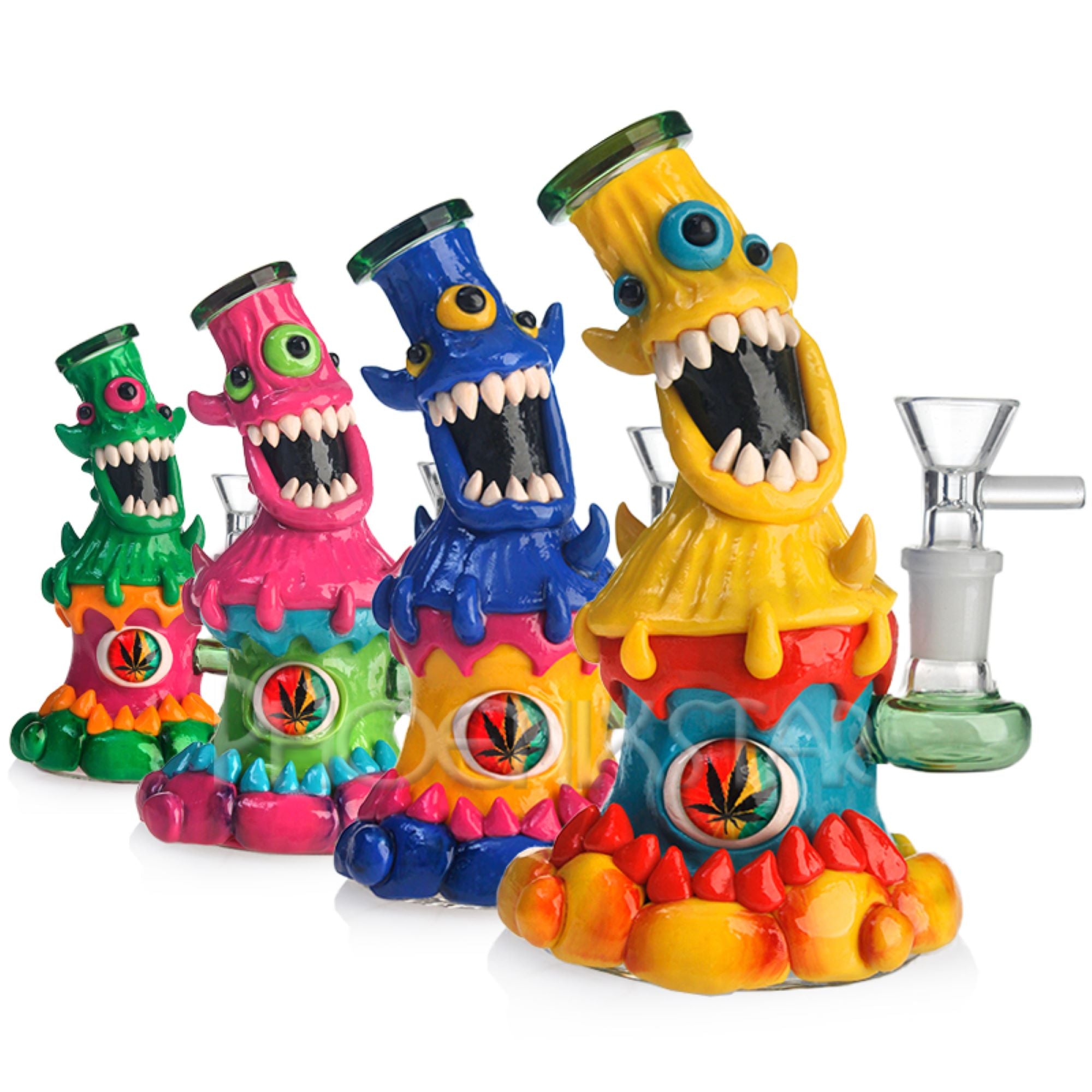 Monster Bong 7" Dab Rig Phoenix Star Bong