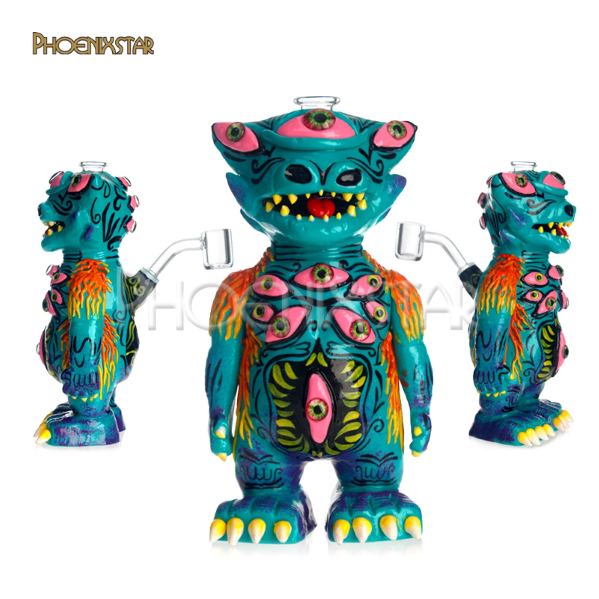 monster bong dab rig phoenix star 3d bong
