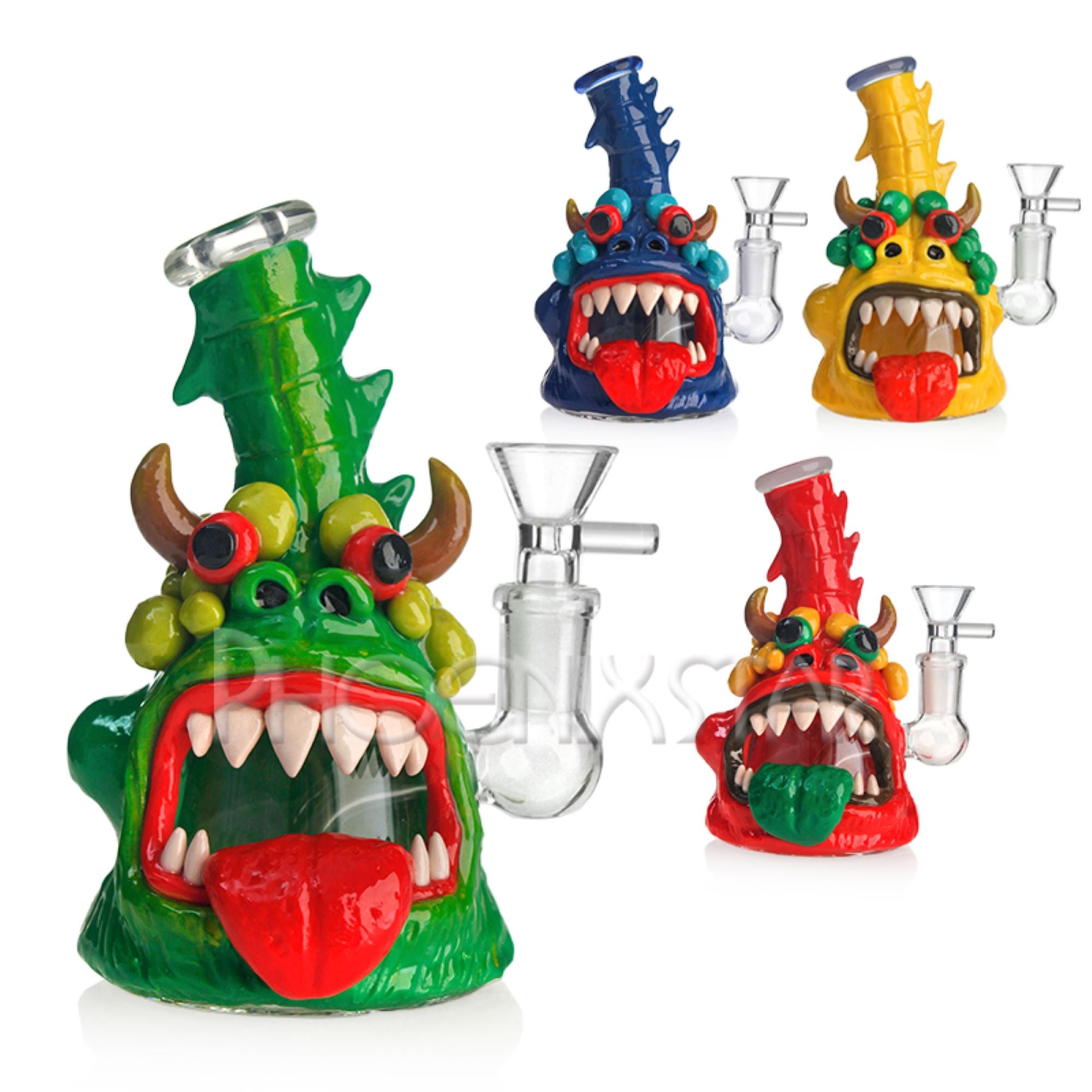 Monster Bong 6" Mini Bong Phoenix Star Bong