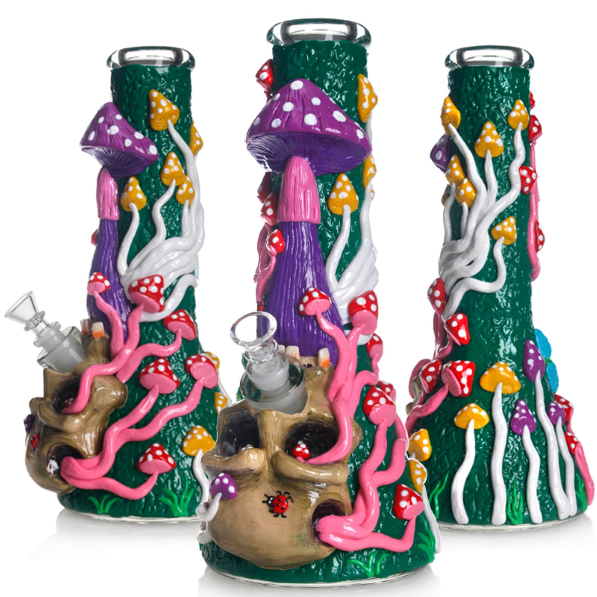 mushroom bong 13 inch 3d bong monster bong 3d phoenix star bong