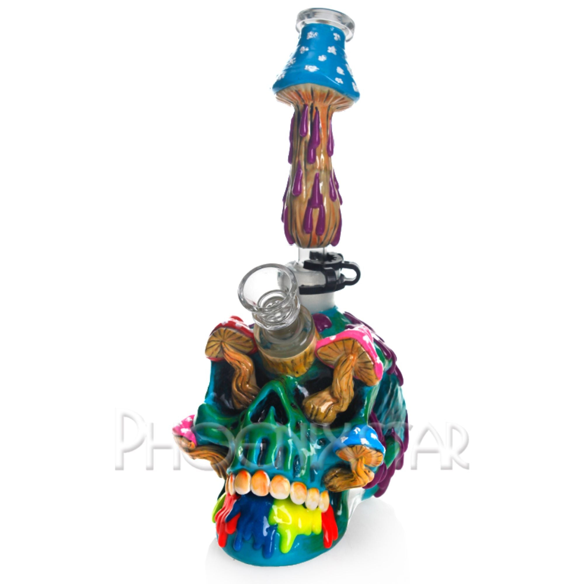 Mushroom Bong 11" Phoenix Star