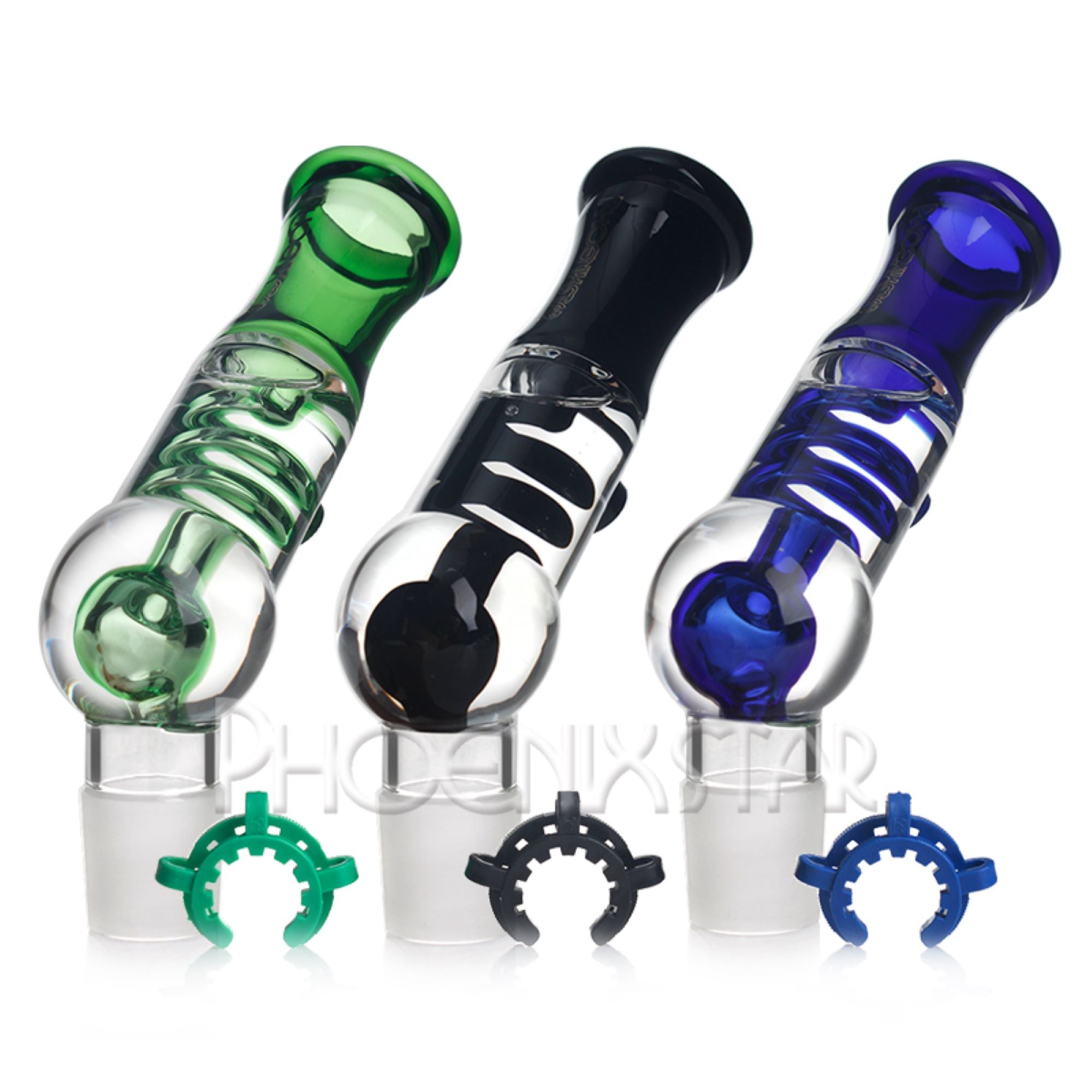Freezable Bong Top Phoenix Star Tube Glycerin Tube 34mm Add On Phoenix Star