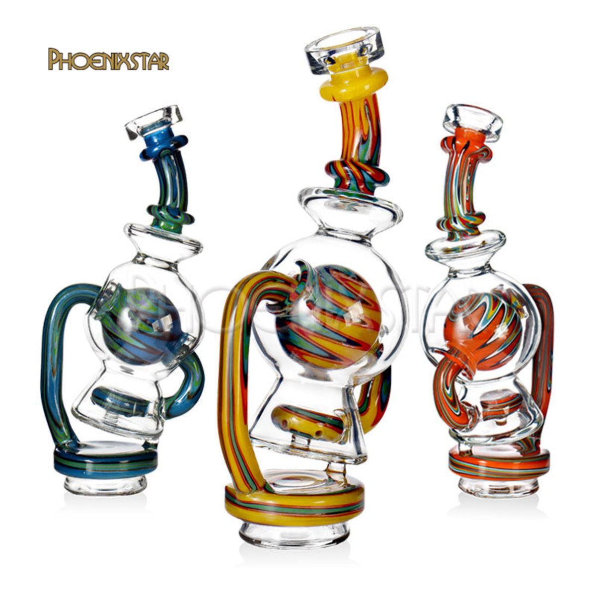 puffco peak attachment recycler glass