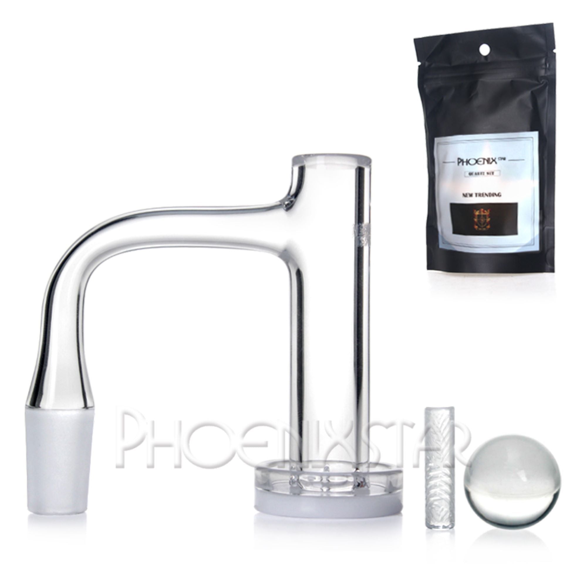quartz banger terp slurper with terp pill and terp marble