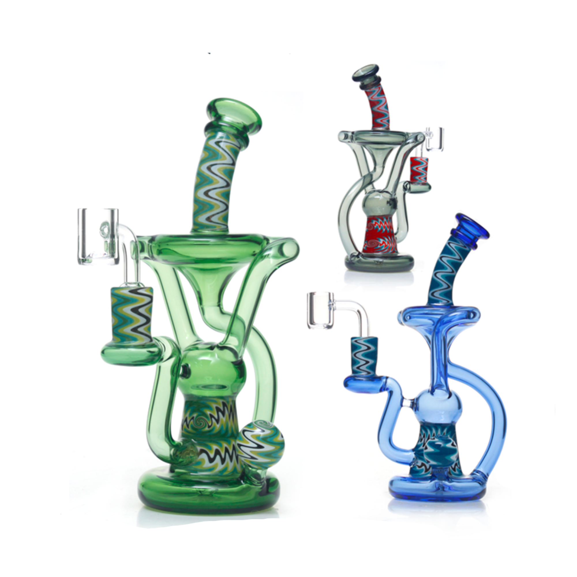 recycler bong recycler rig bong dab rig american
