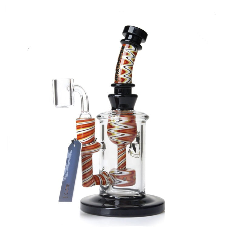 Recycler Bong Dab Rig - 8.5" American Glass