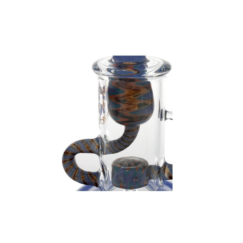 Recycler Bong Dab Rig 9" American Glass Bong
