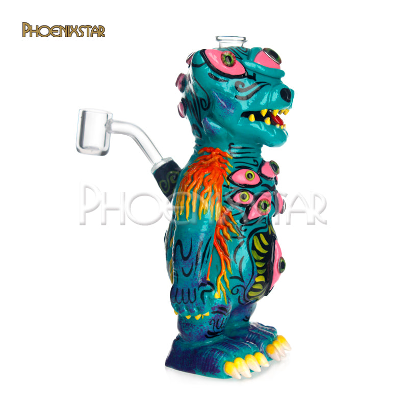 Monster Bong Dab Rig Trippy Mini Bong Dab Rig