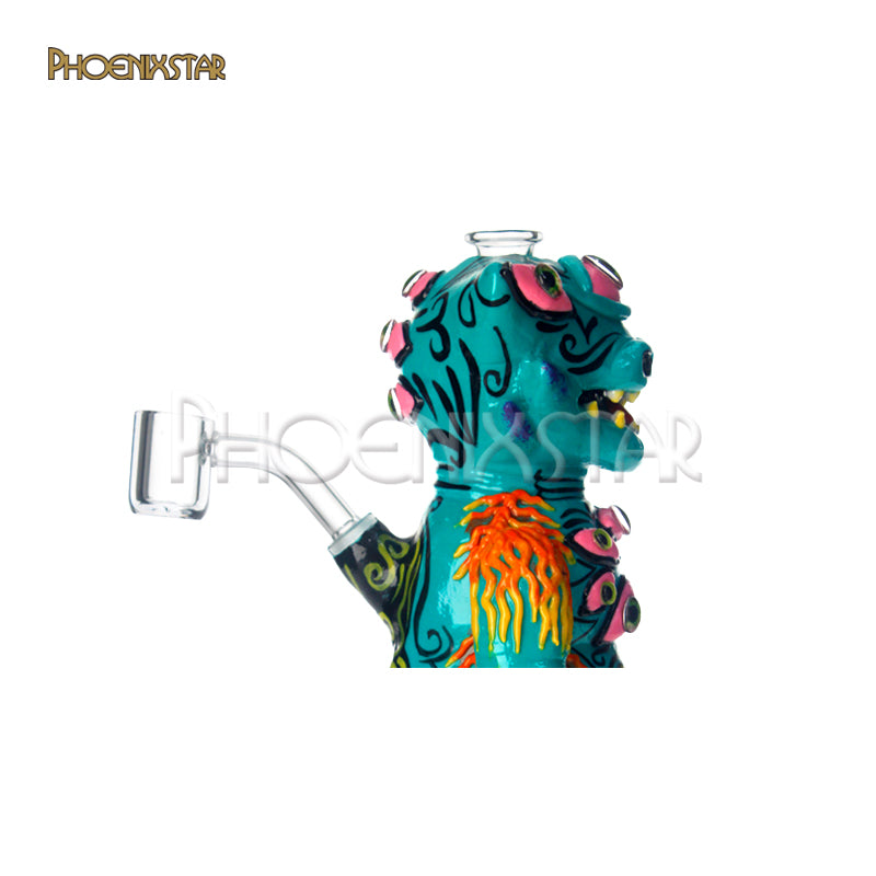 Monster Bong Dab Rig Trippy Mini Bong Dab Rig