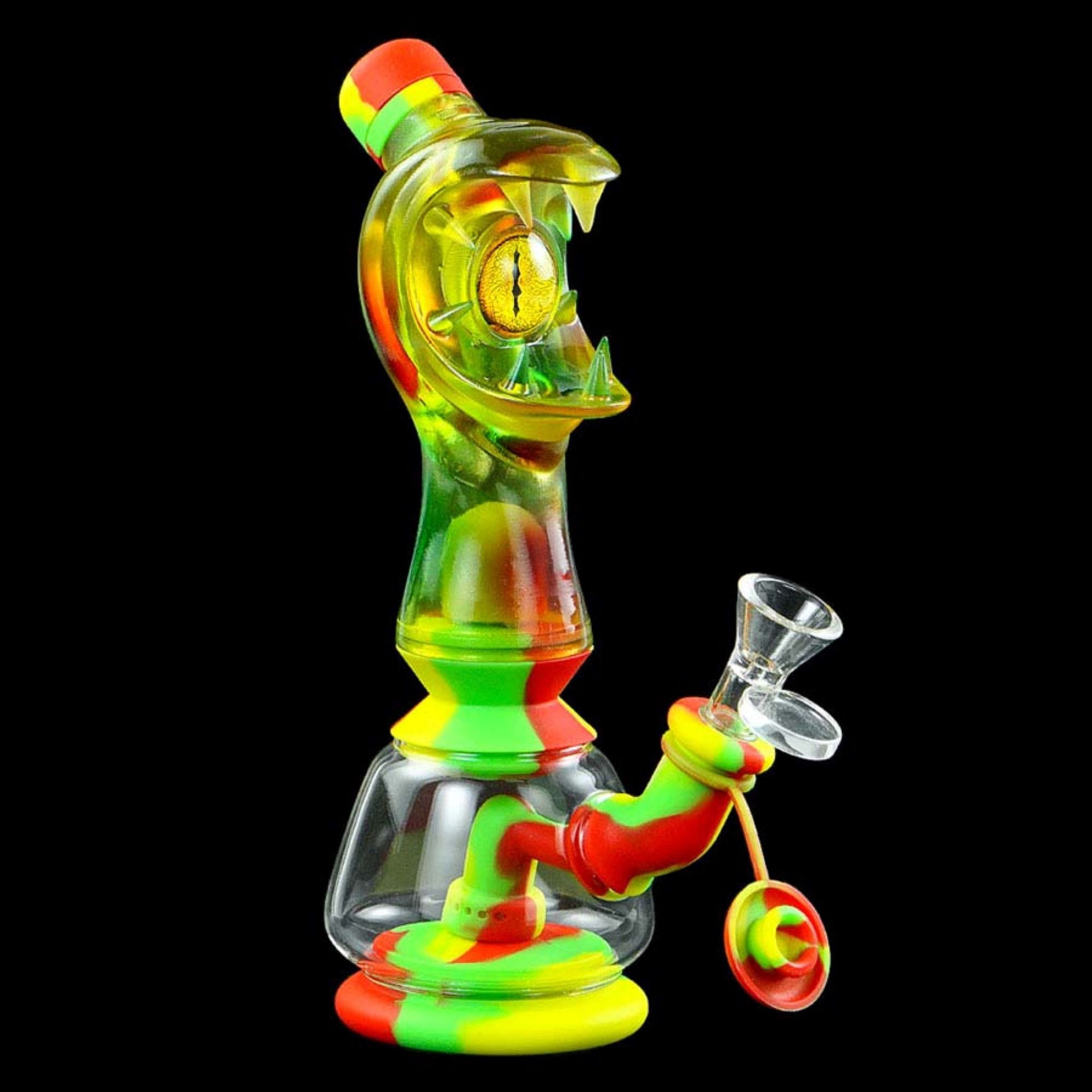 Silicone Bong Monster Eye Pipe