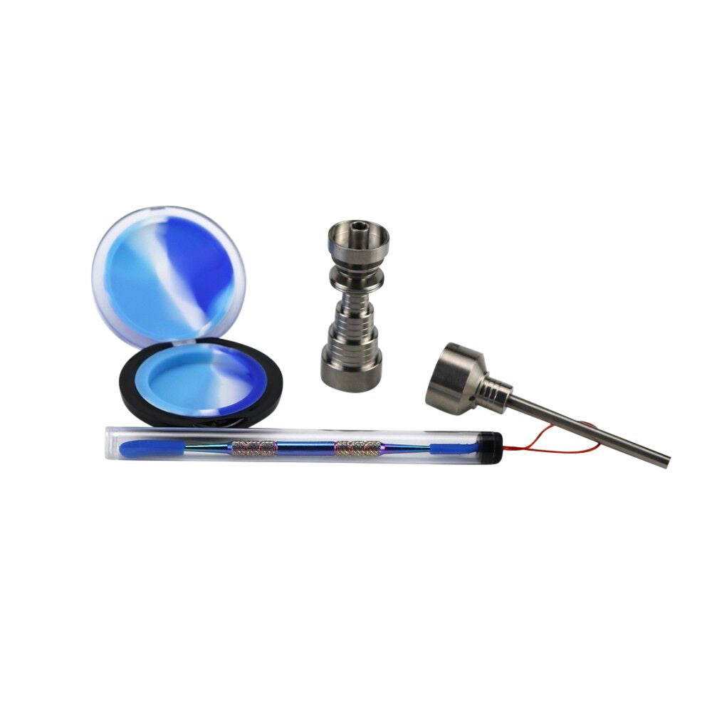 Titanium Nail + Carb Cap + Silicone Wallet + Tool