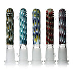 Downstem 14mm Wigwag Glass 3" + 1" Top