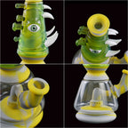7" Octopus Cyclone Eye Bong