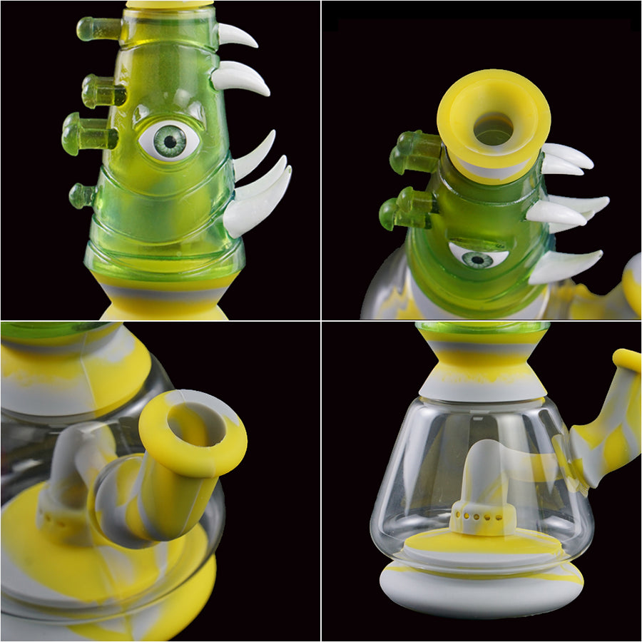 7" Octopus Cyclone Eye Bong