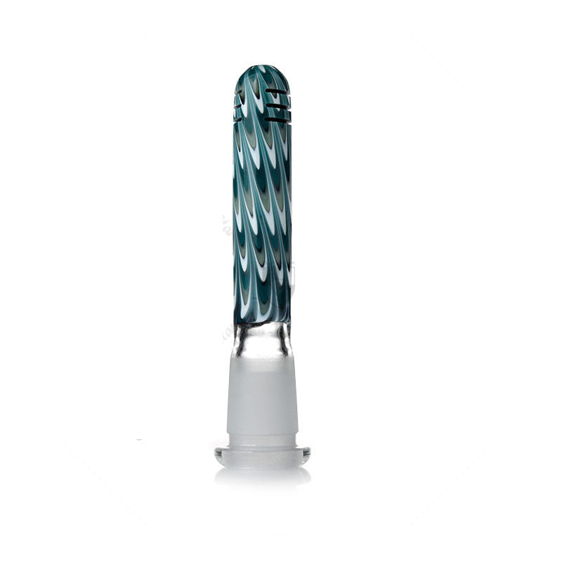 Downstem 14mm Wigwag Glass 3" + 1" Top