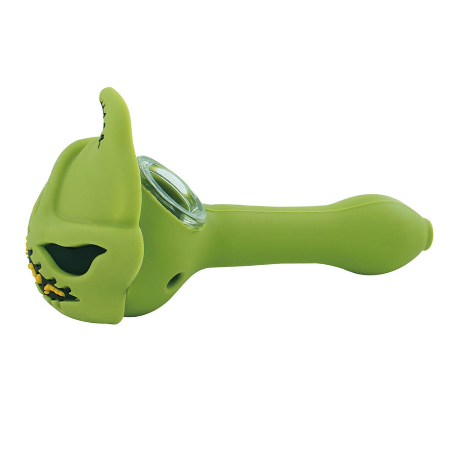 Nightmare Before Christmas Skellington Oogie Boogie Silicone Pipe Bowl