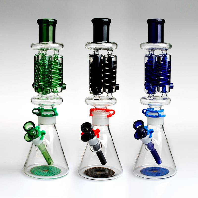 Phoenix Star Freezeable Bong 14" 3 Coils
