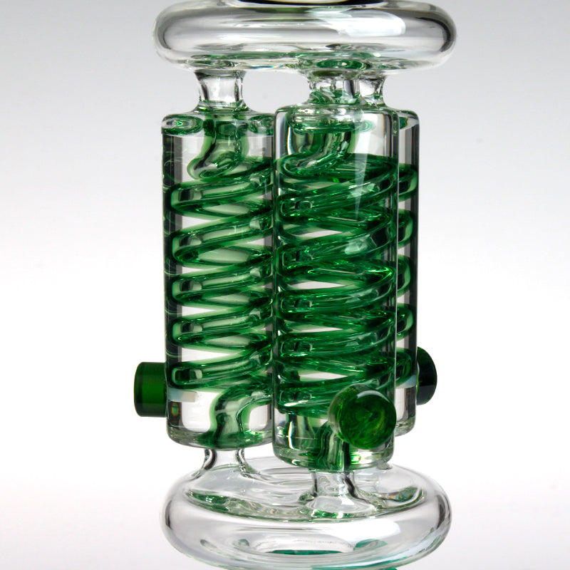 Freezable Bong 14" Triple Coil Phoenix Star
