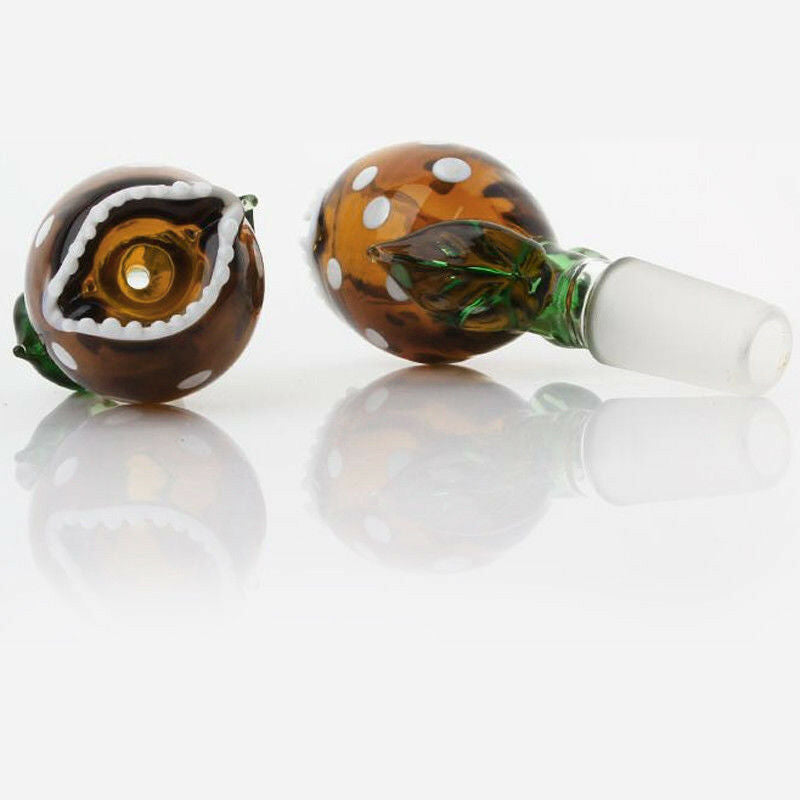 slide bowl for bong 14mm male Cannibal Flower Slide Bowl For Bong 14mm Male