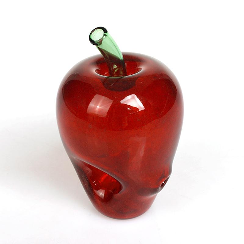 Apple Pipe Tobacco Bowl Glass