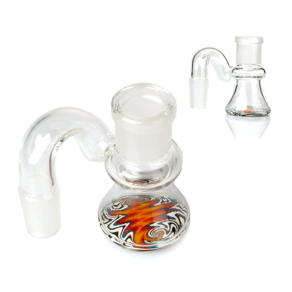 ash catcher 14mm 18mm 90 45 degree wig wag ash reclaim collector
