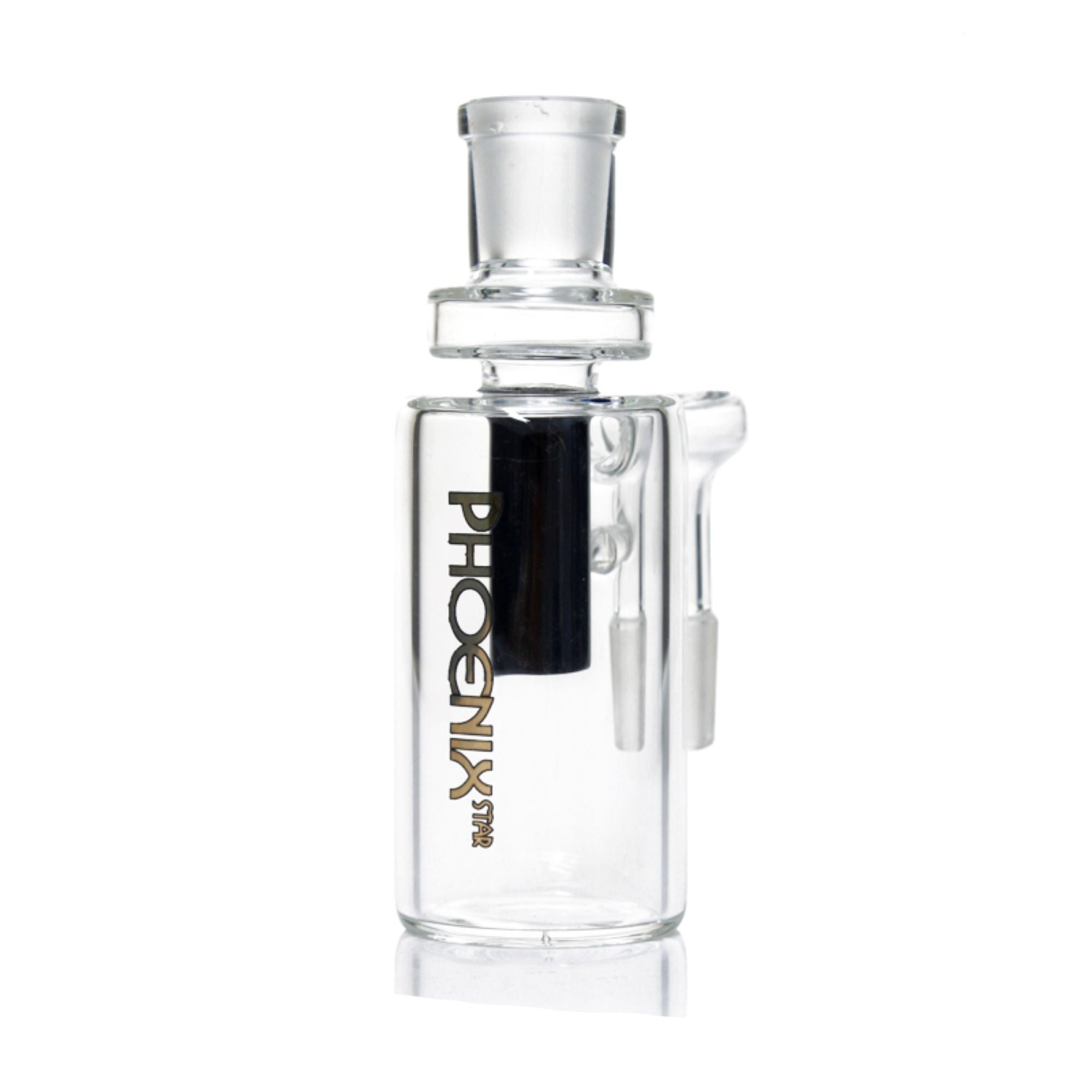 Phoenix Star 14mm 90 Degree Ash Catcher – Recycler Style For Your Bong (Choose Your Color!)